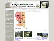Tablet Screenshot of fsdfd.calgaryfinder.com